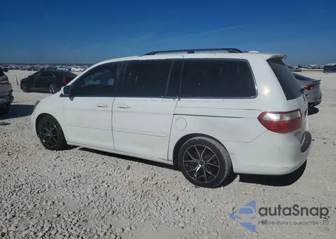 2007 Honda Odyssey Exl из США, поврежденный, VIN 5FNRL38767B428216